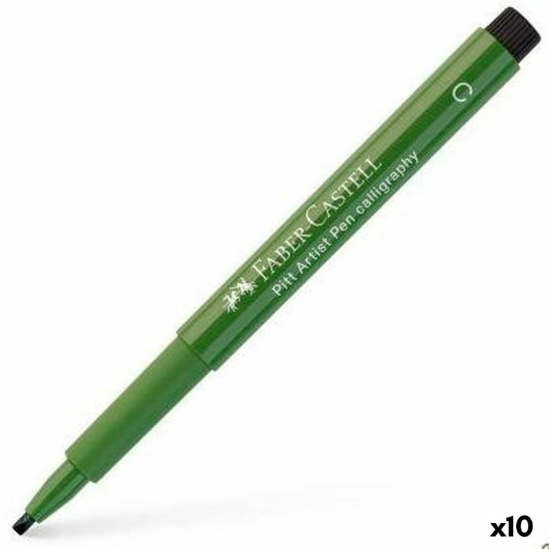 Feutres Faber-Castell Pitt Artist Calligraphie Vert dégradé 10 Unités - Acheter à 20,60 € seulement chez Collector's Boutique