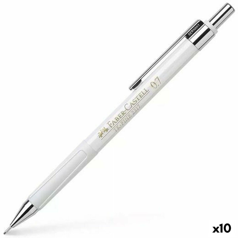 Portemines Faber-Castell Tk-Fine 2317 Blanc 0,7 mm (10 Unités) - Acheter à 30,31 € seulement chez Collector's Boutique