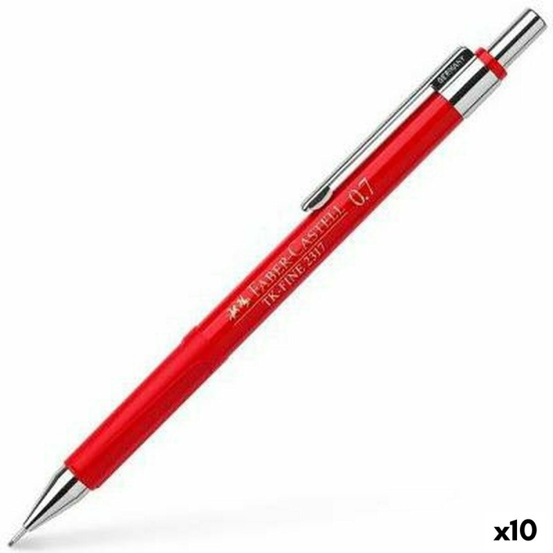 Portemines Faber-Castell Tk-Fine 2317 Rouge 0,7 mm (10 Unités) - Acheter à 30,31 € seulement chez Collector's Boutique