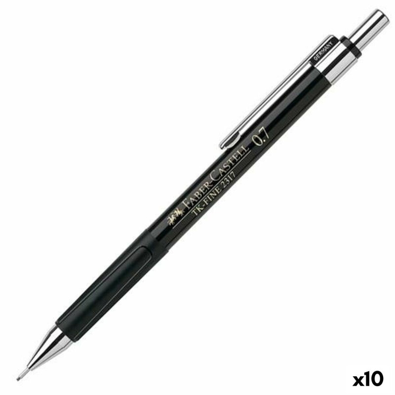 Portemines Faber-Castell Tk-Fine 2317 Noir 0,7 mm (10 Unités) - Acheter à 30,31 € seulement chez Collector's Boutique