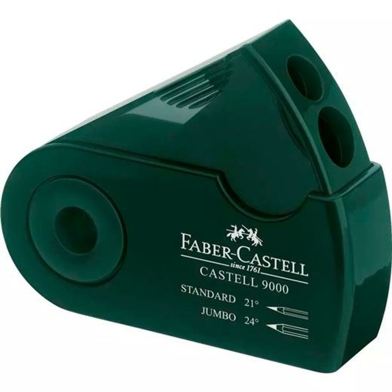 Taille-crayon Faber-Castell 9000 Vert (12 Unités) - Acheter à 31,45 € seulement chez Collector's Boutique