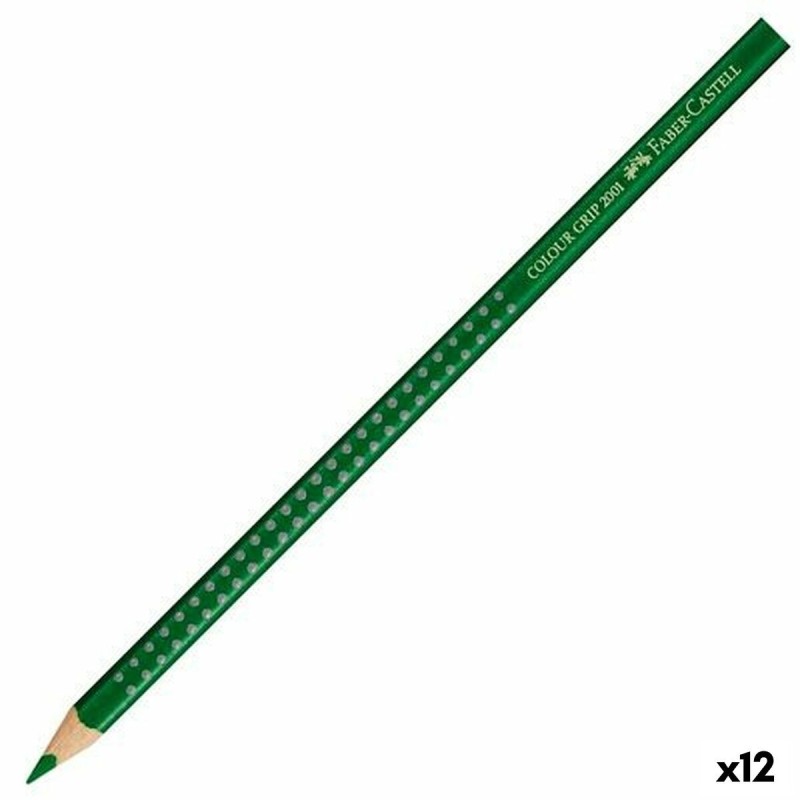 crayons de couleurs pour aquarelle Faber-Castell Vert foncé (12 Unités) - Acheter à 101,65 € seulement chez Collector's Boutique