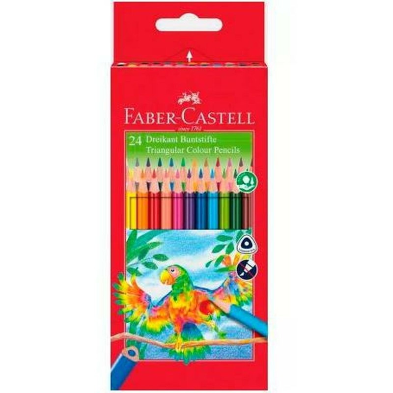 Crayons de couleur Faber-Castell Multicouleur (6 Unités) - Acheter à 32,74 € seulement chez Collector's Boutique