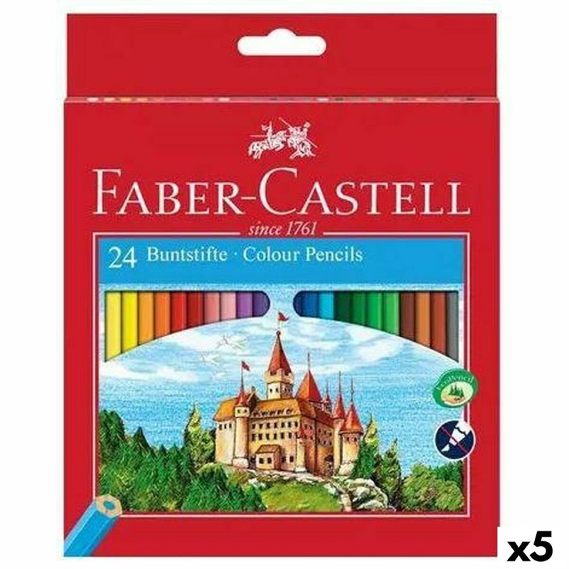 Crayons de couleur Faber-Castell Multicouleur (5 Unités) - Acheter à 25,87 € seulement chez Collector's Boutique