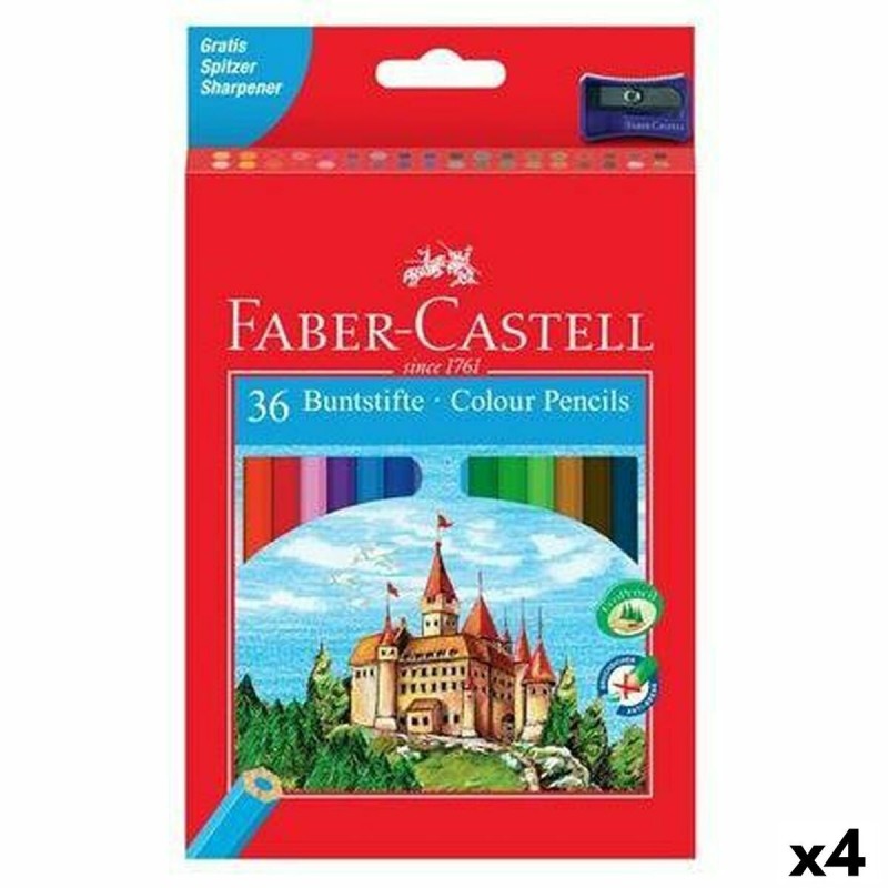 Crayons de couleur Faber-Castell Multicouleur (4 Unités) - Acheter à 31,02 € seulement chez Collector's Boutique