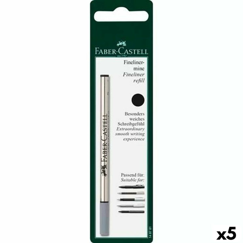 Pièces de rechange Faber-Castell Crayon Noir 5 Unités - Acheter à 21,67 € seulement chez Collector's Boutique