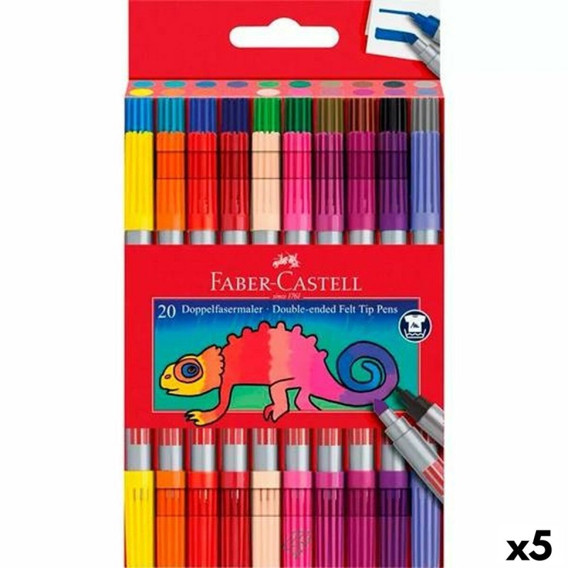 Ensemble de Marqueurs Faber-Castell Coffret 5 Unités - Acheter à 30,84 € seulement chez Collector's Boutique