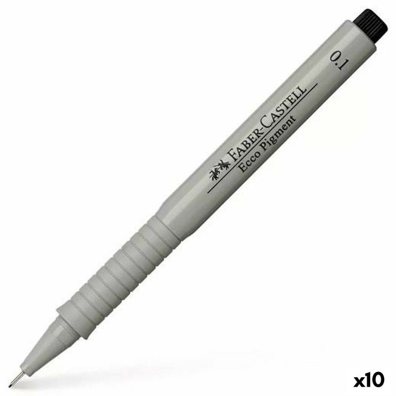 Feutres Faber-Castell Ecco Pigment 0,1 mm Noir 10 Unités - Acheter à 16,88 € seulement chez Collector's Boutique