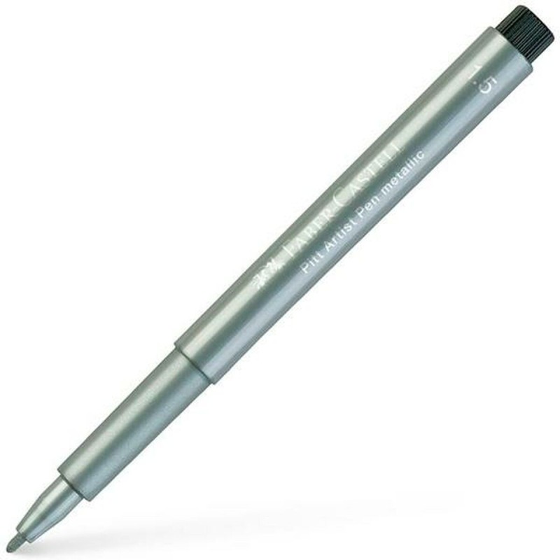 Feutres Faber-Castell Pitt Artist Métallisé Argenté 10 Unités - Acheter à 20,60 € seulement chez Collector's Boutique