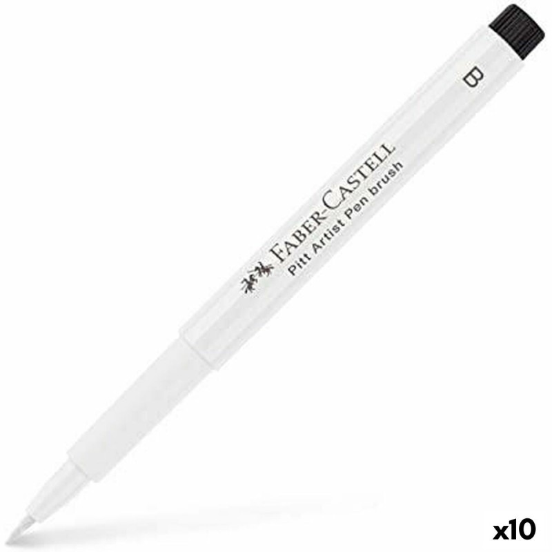 Feutres Faber-Castell Pitt Artist Blanc 10 Unités - Acheter à 20,60 € seulement chez Collector's Boutique