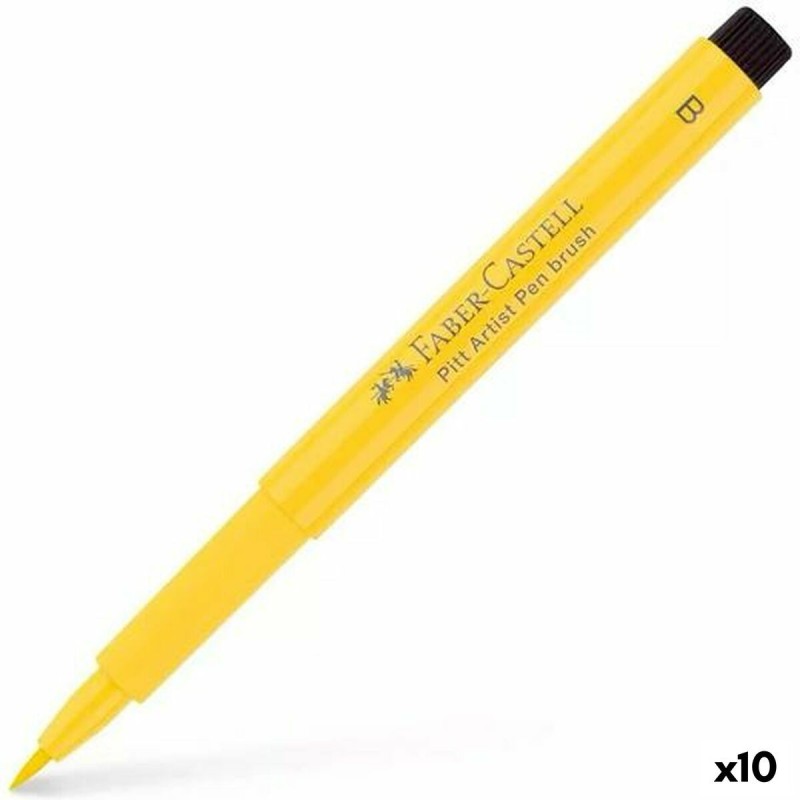 Feutres Faber-Castell Pitt Artist Cadmium Dark Jaune 10 Unités - Acheter à 20,60 € seulement chez Collector's Boutique