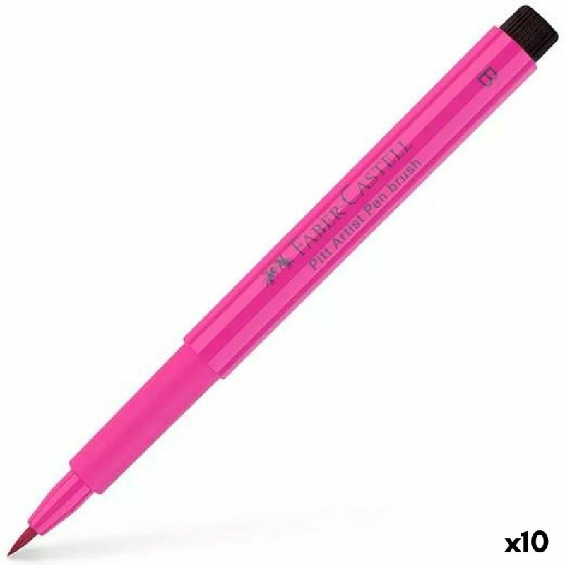 Feutres Faber-Castell Pitt Artist 10 Unités Rose foncé - Acheter à 20,60 € seulement chez Collector's Boutique