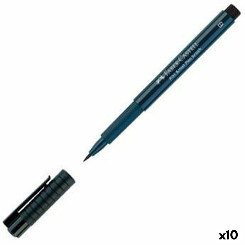 Feutres Faber-Castell Pitt Artist Blue marine 10 Unités - Acheter à 20,60 € seulement chez Collector's Boutique