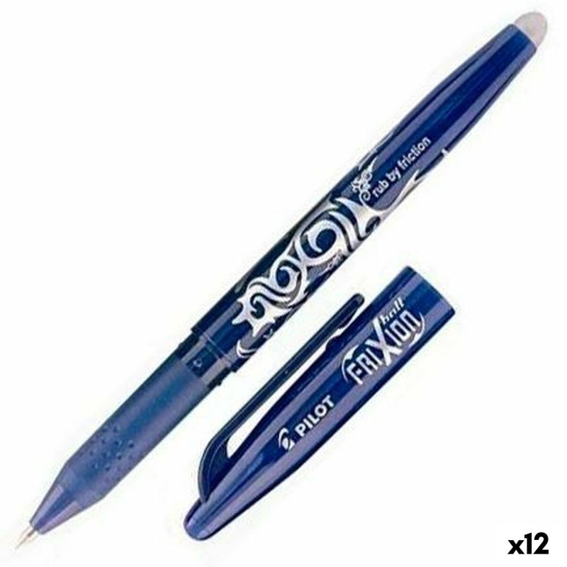 Crayon Pilot Frixion Ball Bleu 12 Unités - Acheter à 22,98 € seulement chez Collector's Boutique