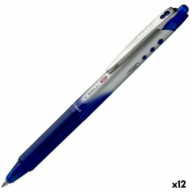 Crayon Roller Pilot V-BALL 07 RT 0,7 mm Bleu Ballon 12 Unités - Acheter à 21,23 € seulement chez Collector's Boutique