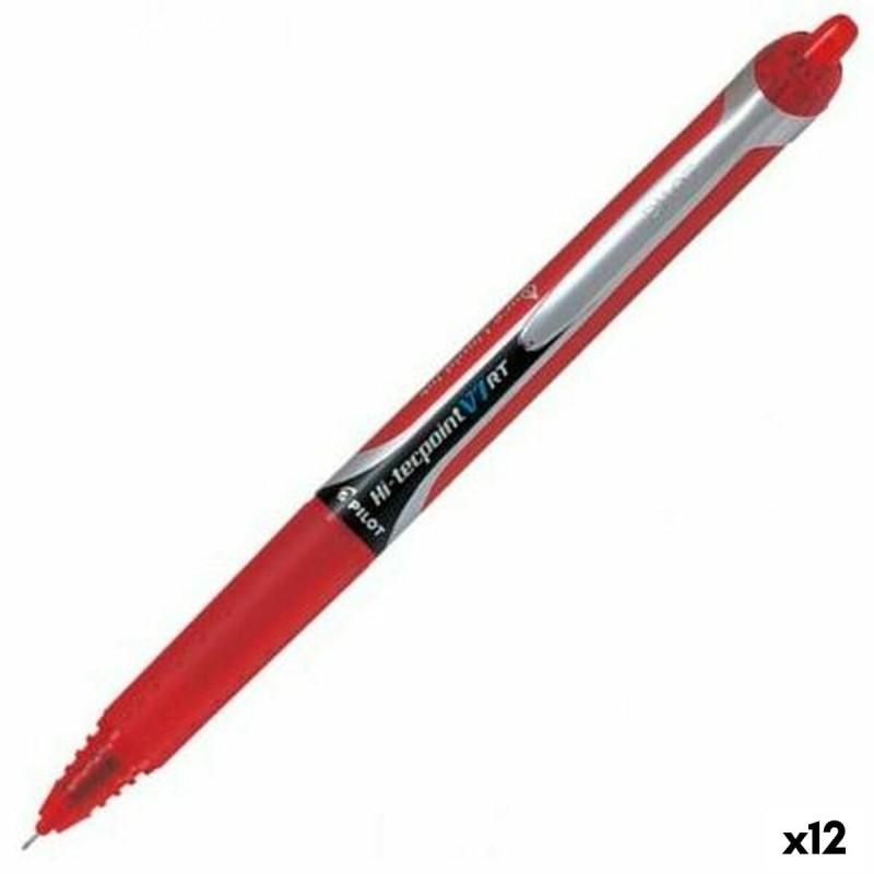 Crayon Roller Pilot V7 RT Rouge 0,5 mm Aiguille 12 Unités - Acheter à 21,23 € seulement chez Collector's Boutique