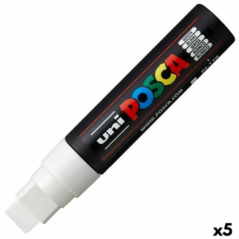 Feutres POSCA PC-17K Blanc 5 Unités - Acheter à 30,68 € seulement chez Collector's Boutique