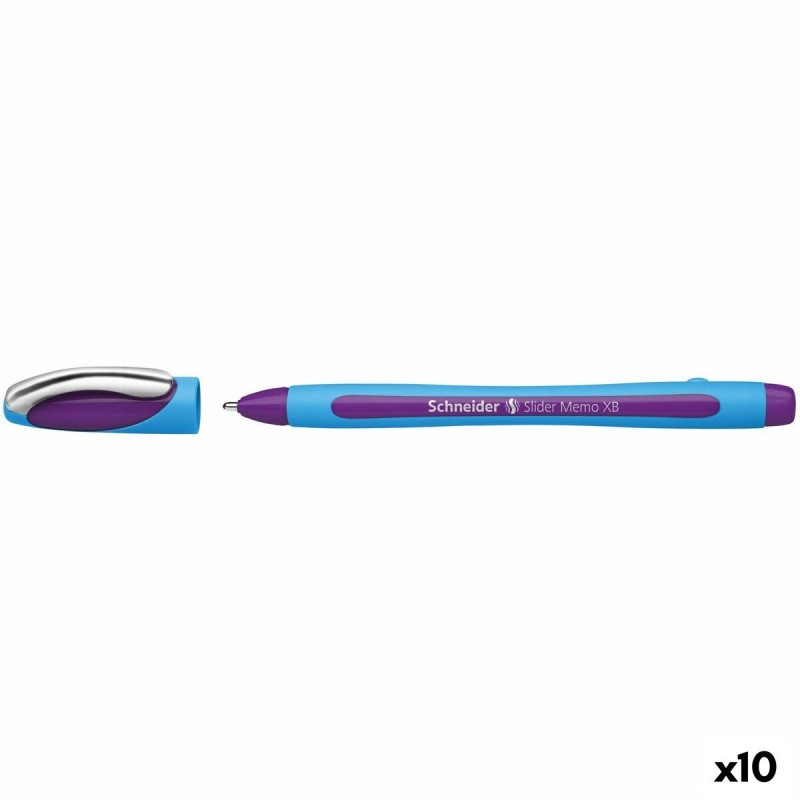 Crayon Schneider Slider Memo XB Violet Caoutchouc 10 Unités - Acheter à 21,90 € seulement chez Collector's Boutique