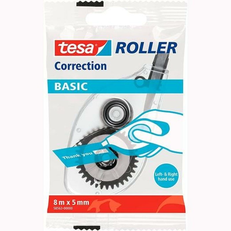 roller correcteur TESA Basic Blanc 24 Unités (5 mm x 8 m) - Acheter à 580,51 € seulement chez Collector's Boutique