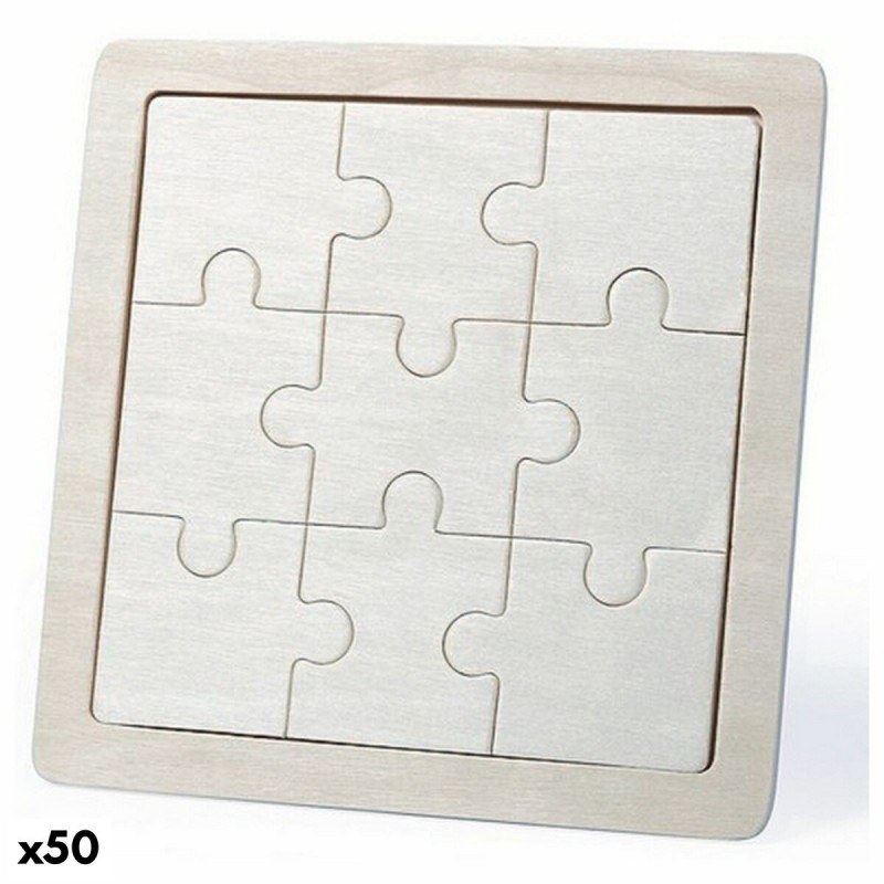 Puzzle en Bois Personnalisable 145719 (50 Unités) - Acheter à 43,19 € seulement chez Collector's Boutique