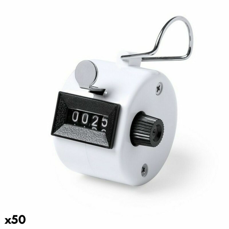 Compteur de capacité 146705 Blanc ABS (50 Unités) - Acheter à 58,92 € seulement chez Collector's Boutique