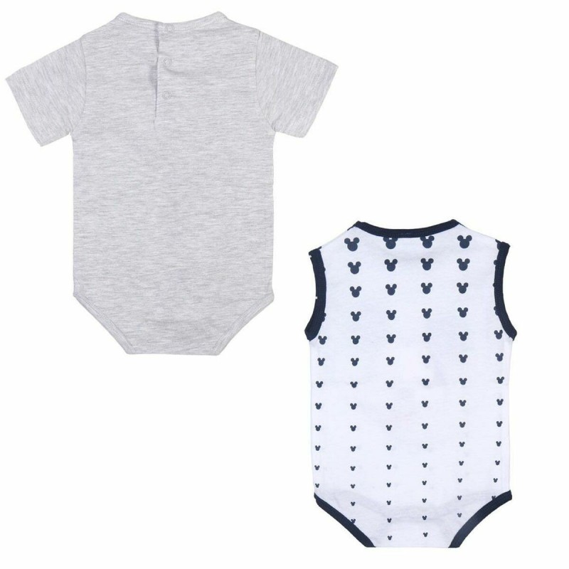 Body Mickey Mouse 2 Unités Blanc - Acheter à 10,42 € seulement chez Collector's Boutique