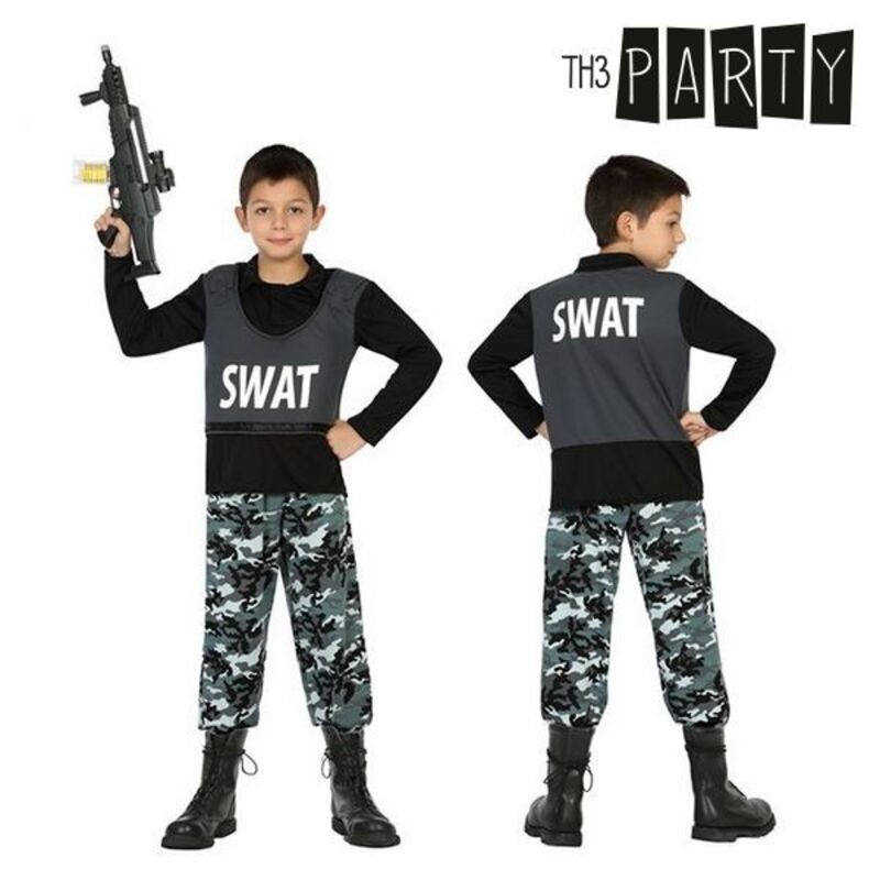 Déguisement pour Enfants Policier Swat (2 pcs) - Acheter à 19,19 € seulement chez Collector's Boutique