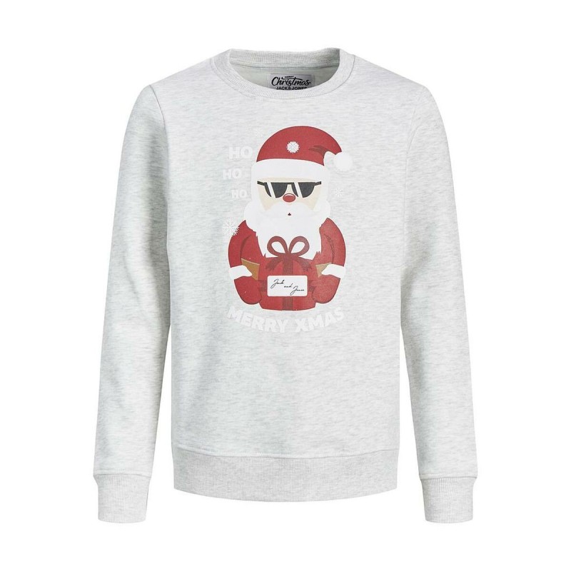 Sweat sans capuche enfant Jack & Jones 12222091 Blanc - Acheter à 17,06 € seulement chez Collector's Boutique