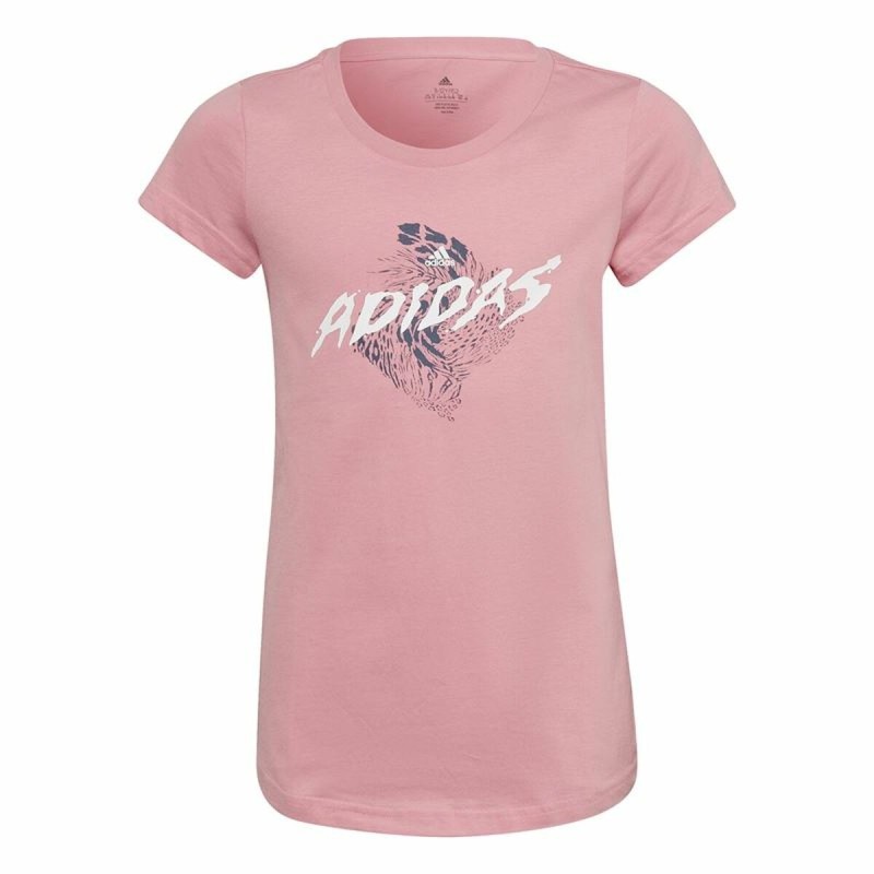 T shirt à manches courtes Enfant AdidasGraphicRose - Acheter à 19,78 € seulement chez Collector's Boutique