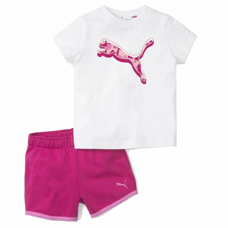 Ensemble de Sport pour Enfants Puma Minicats Alpha Rose - Acheter à 26,23 € seulement chez Collector's Boutique