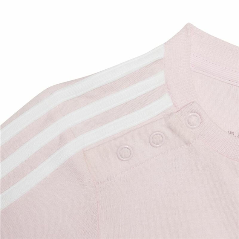 Ensemble de Sport pour Bébé Adidas Three Stripes Rose - Acheter à 26,86 € seulement chez Collector's Boutique