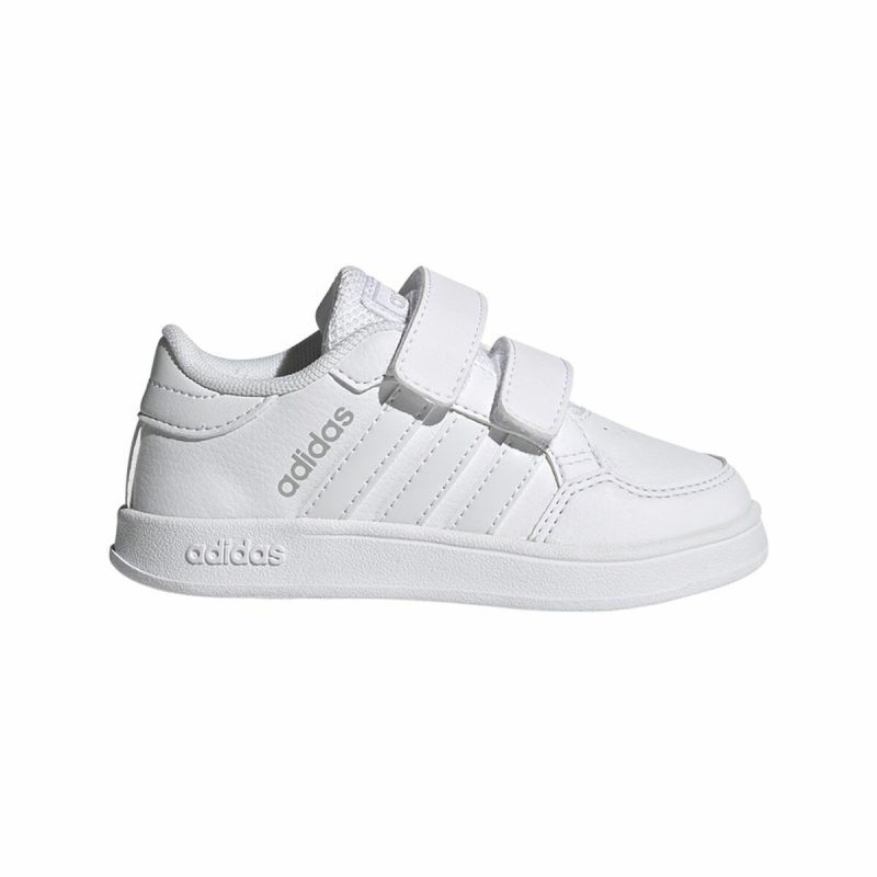 Chaussures de Sport pour Enfants Adidas Breaknet Kids Blanc - Acheter à 27,12 € seulement chez Collector's Boutique