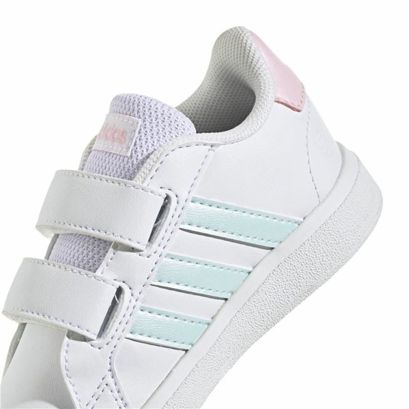 Chaussures de Sport pour Enfants Adidas Grand Court 2.0 Blanc - Acheter à 28,46 € seulement chez Collector's Boutique