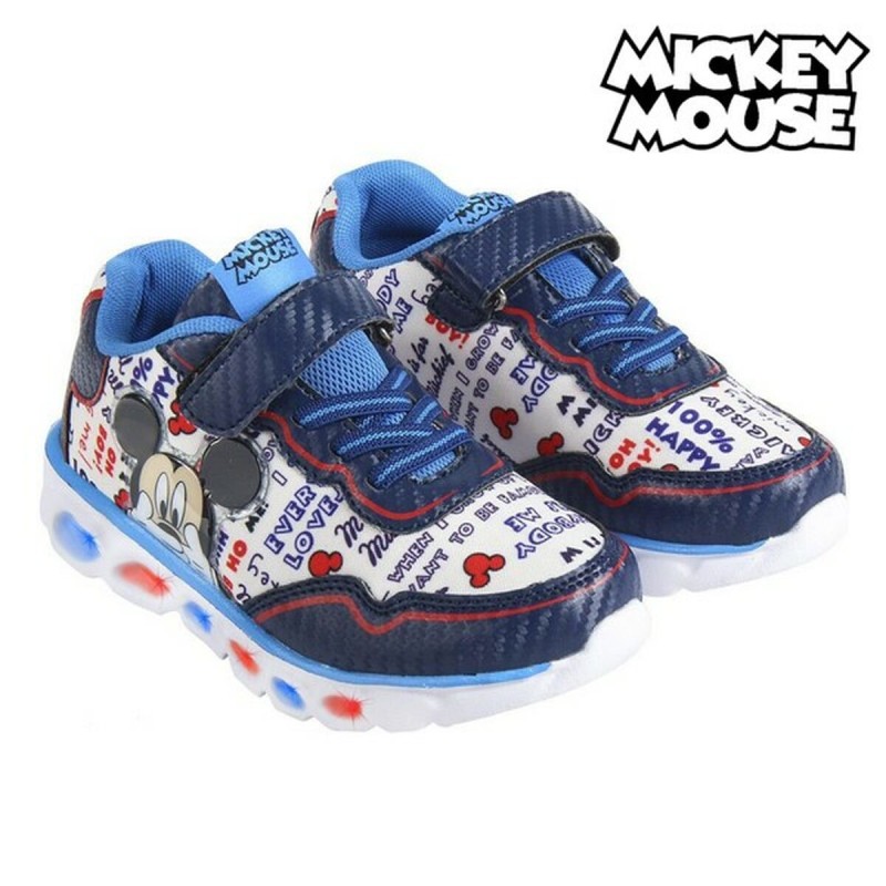 Baskets LED Mickey Mouse Bleu clair - Acheter à 28,08 € seulement chez Collector's Boutique