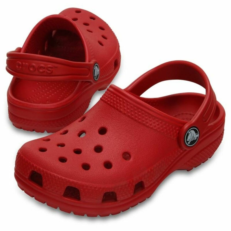 Sabots Crocs Classic Clog K Rouge - Acheter à 34,85 € seulement chez Collector's Boutique