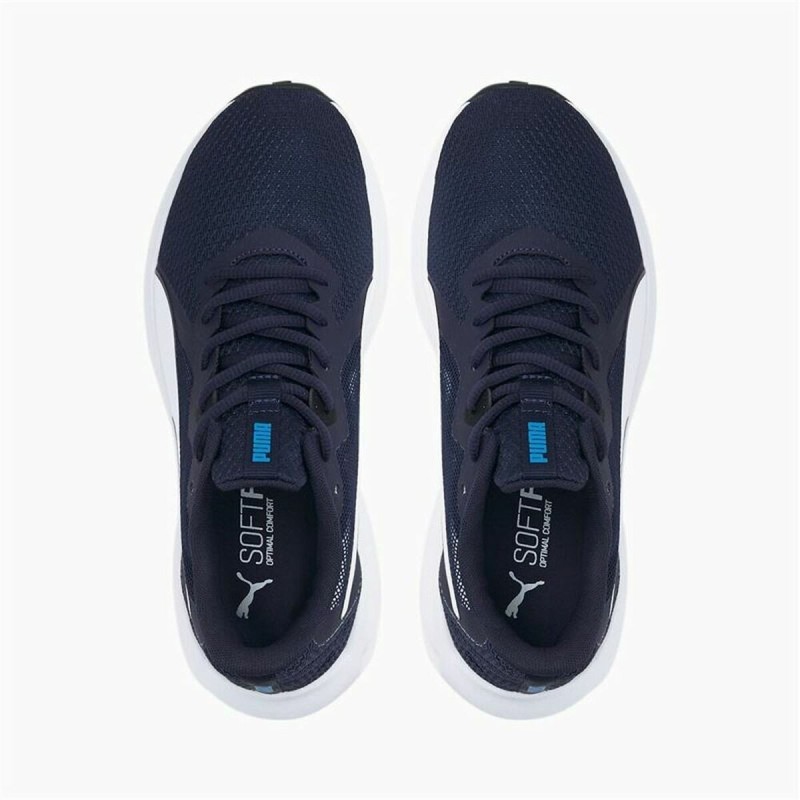 Chaussures de Sport pour Enfants Puma Twitch Runner Jr Bleu foncé - Acheter à 35,81 € seulement chez Collector's Boutique