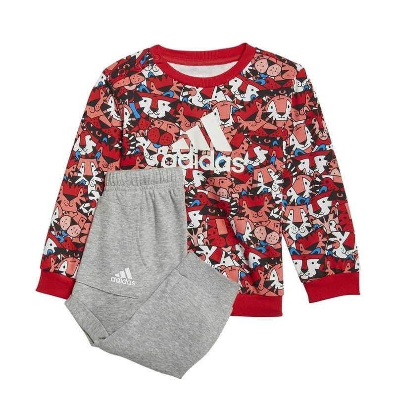 Ensemble de Sport pour Enfants Jogger Adidas Rouge - Acheter à 37,32 € seulement chez Collector's Boutique