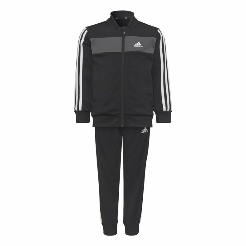 Survêtement Enfant Adidas Essentials Shiny 3 Stripes Noir - Acheter à 43,66 € seulement chez Collector's Boutique