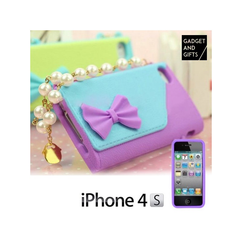 Coque iPhone 4/4S Sac avec Perles - Acheter à 4,76 € seulement chez Collector's Boutique