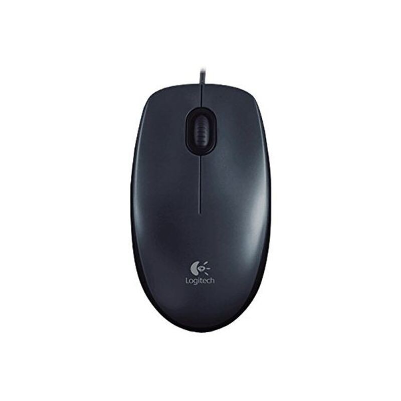 Logitech M100 souris optique 1000dpi USB noir - Acheter à 9,47 € seulement chez Collector's Boutique