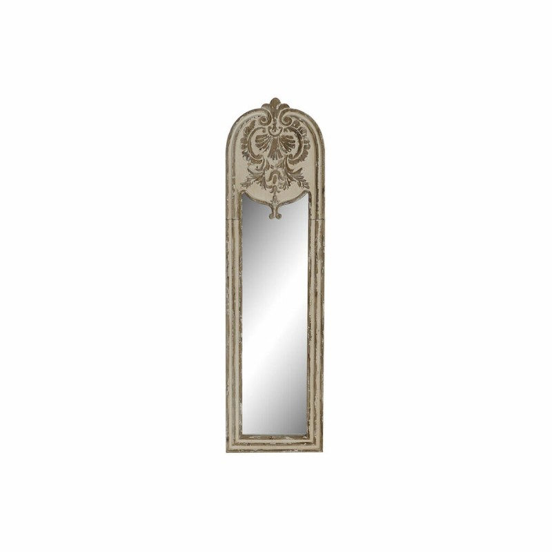 Miroir mural DKD Home Decor Miroir Sapin Blanc (38 x 3 x 136.5 cm) - Acheter à 87,46 € seulement chez Collector's Boutique