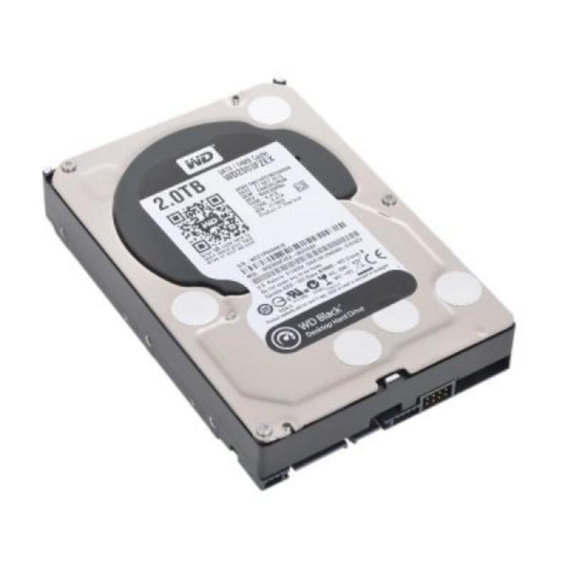 Disque dur Western Digital Black WD2003FZEX 3.5" 2 TB Sata III 7200 rpm Buffer 64 mb - Acheter à 145,19 € seulement chez Collect