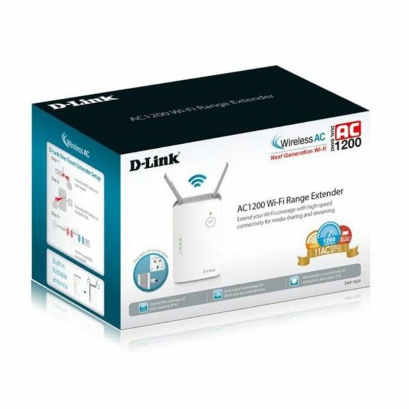 Répéteur Wifi D-Link DAP-1620 AC1200 10 / 100 / 1000 Mbps - Acheter à 56,04 € seulement chez Collector's Boutique