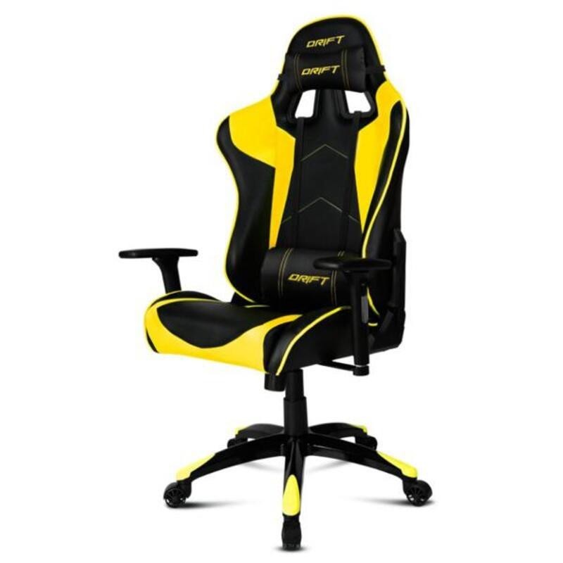 Chaise de Bureau DRIFT AGAMPA0124 Jaune Noir - Acheter à 228,84 € seulement chez Collector's Boutique