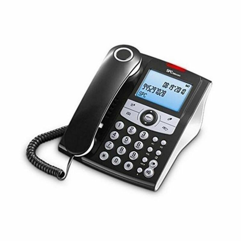 Téléphone fixe SPC 3804N LCD Noir - Acheter à 34,37 € seulement chez Collector's Boutique