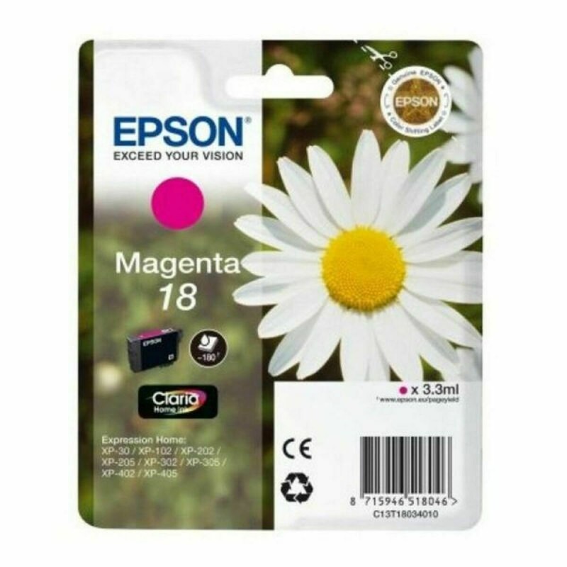 Cartouche d'Encre Compatible Epson T1803 Magenta - Acheter à 13,48 € seulement chez Collector's Boutique