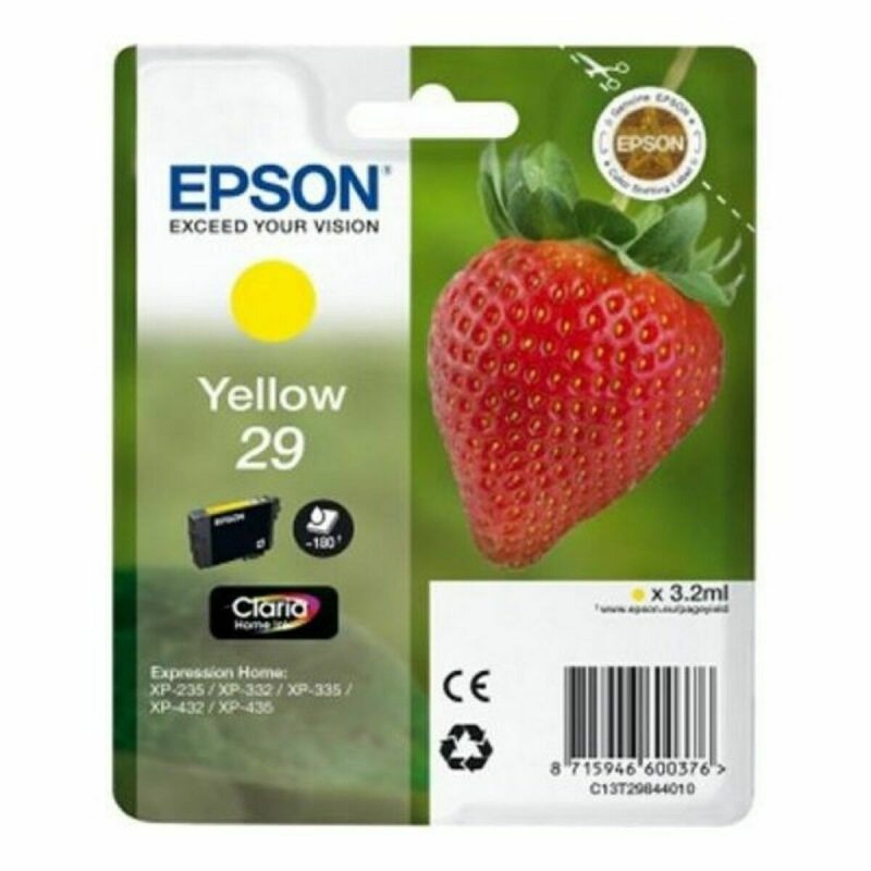 Cartouche d'Encre Compatible Epson T2984 Jaune - Acheter à 10,15 € seulement chez Collector's Boutique