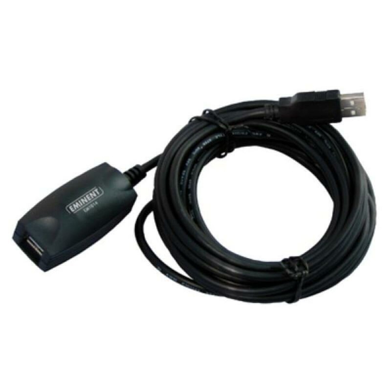 Câble de Rallonge Ewent EW1014 USB 2.0 5 m Noir - Acheter à 14,32 € seulement chez Collector's Boutique