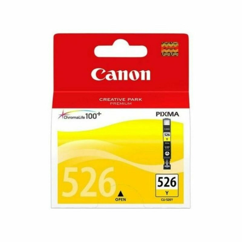 Cartouche d'encre originale Canon CLI-526Y Jaune - Acheter à 14,45 € seulement chez Collector's Boutique