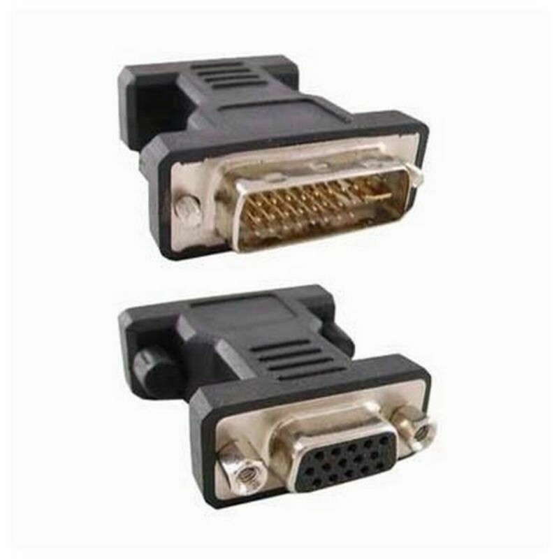 Convertisseur DVI 24+5 vers VGA HDB 15 NANOCABLE APTAPC0177 Prise Femelle Prise Mâle - Acheter à 2,44 € seulement chez Collector